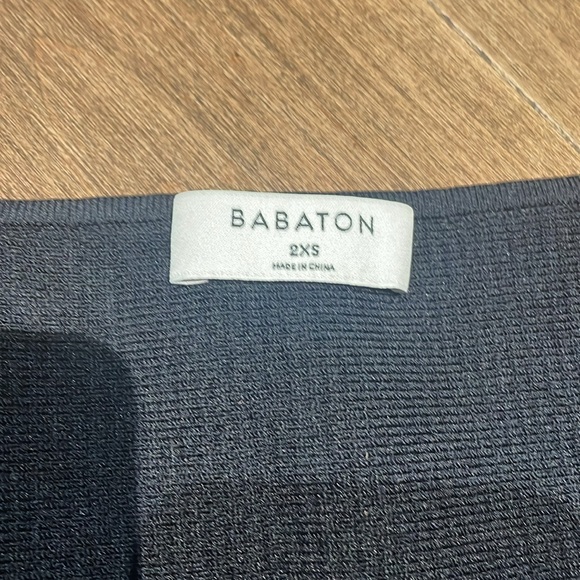 Aritzia crop ribbed top 2xs - Picture 2 of 2